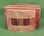 Bowl #416 - Bloodwood & Cherry Crisscross Bowl Blank ~ 6 x 3 ~ $37.99, Two only $36.99